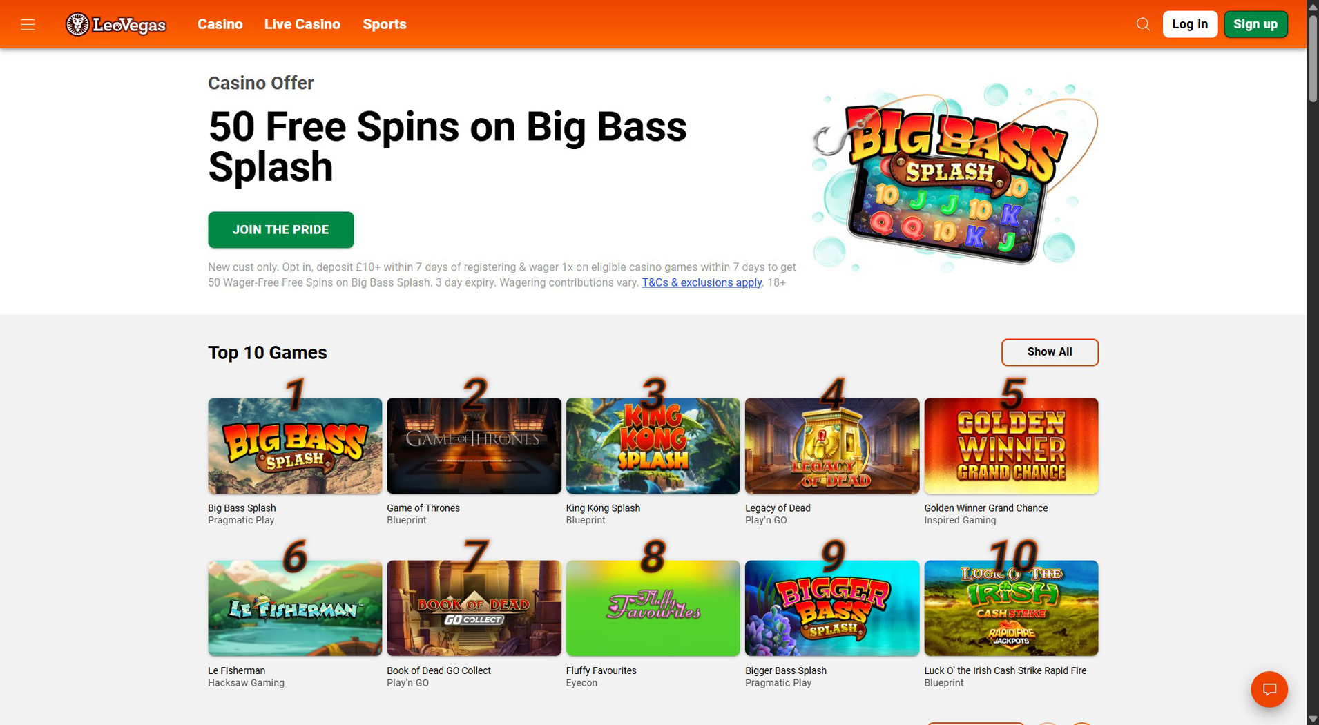 5. 888 Casino