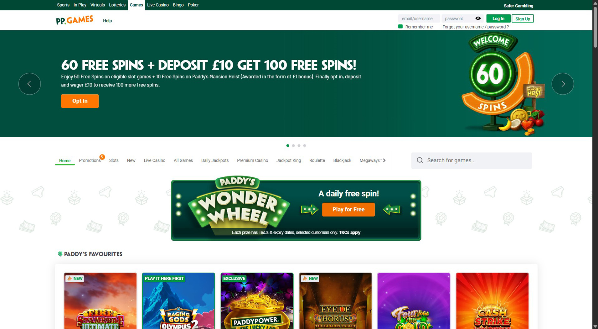 6. Paddy Power