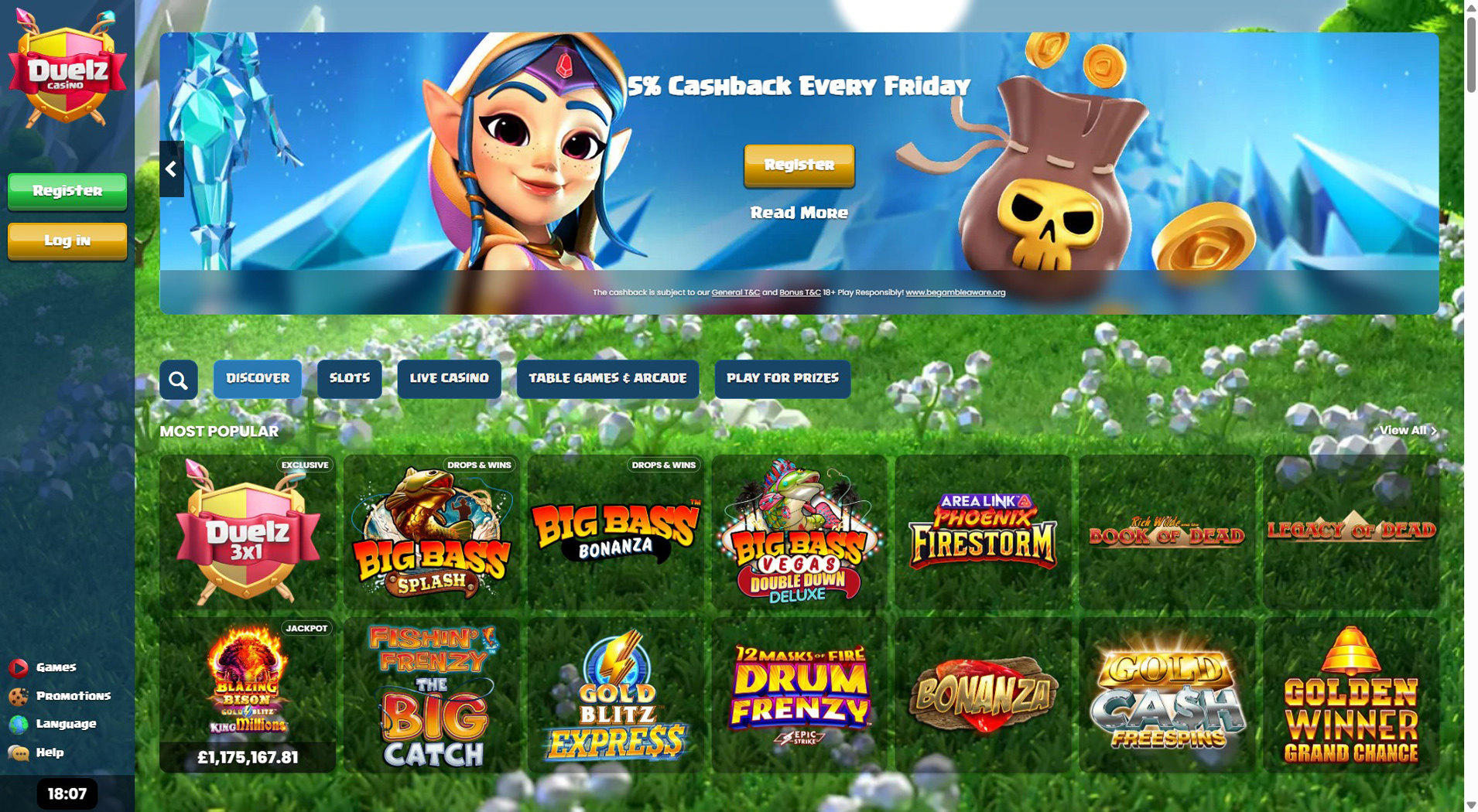 3. Duelz Casino - Strong ecoPayz Casino Value